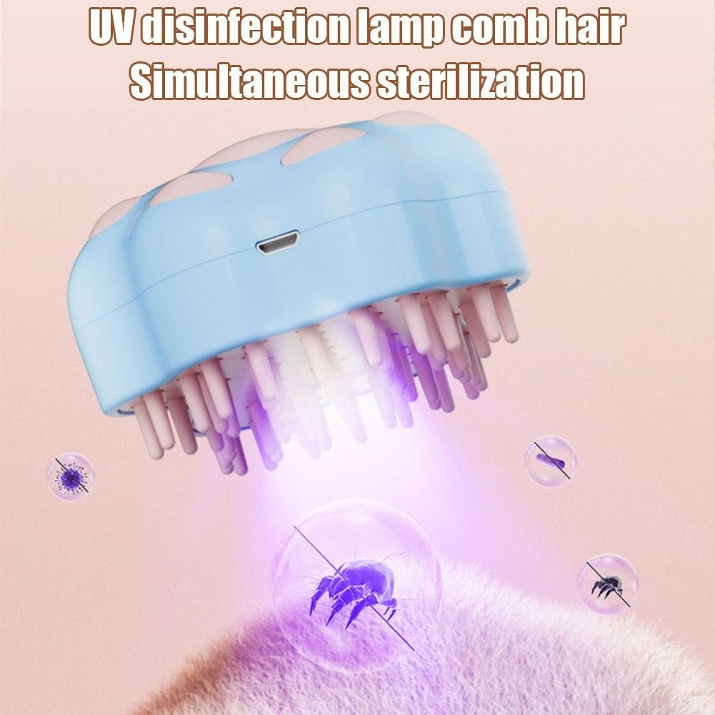 Dog & Cat Hair Removal Comb with Spray & UV